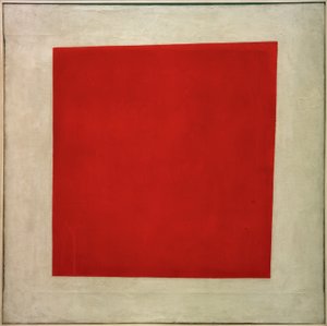 Vörös tér, 1915 alkotó: Kazimir Severinovich Malevich