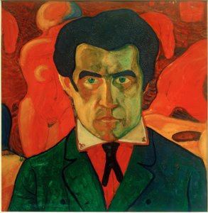 Önarckép, 1908-1910 alkotó: Kazimir Severinovich Malevich