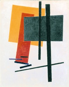 Szuprematista összetétel alkotó: Kazimir Severinovich Malevich