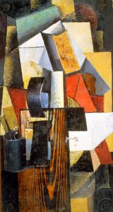 A Nonstop állomás. Kuntsevo, 1913 alkotó: Kazimir Severinovich Malevich