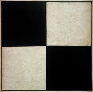 Négy négyzet, 1915 alkotó: Kazimir Severinovich Malevich