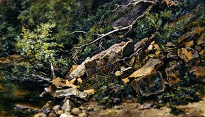 A Rocky Bank (olaj, vászon)