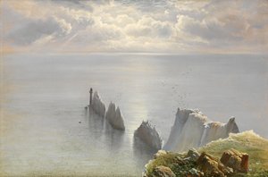 The Needles, Isle of Wight (olaj, vászon)