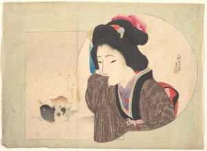 Nyomat alkotó: Keisai Eisen