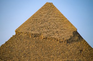 Khafre piramisa, Egyiptomi Óbirodalom; Gízai-fennsík; Gíza; Egyiptom alkotó: Kenneth Garrett