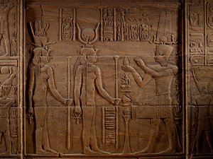 MM7836; Kleopátra; Egyiptom; Philae Temple; Aswan; Isis Temple; Last Pharaohs Ptolemy I..., 2011 (fénykép) alkotó: Kenneth Garrett