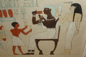 Ashayt szarkofágja, részlet, Fekete fáraók, núbiaiak, Egyiptom, Egyiptomi Múzeum, K..., 2007 (fotó) alkotó: Kenneth Garrett