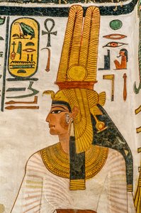 Nefertari királynő sírja; Egyiptom, Királynők Völgye, Újbirodalom, Egyiptom, Rám felesége,...