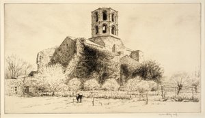 A plébános kertje, Arles alkotó: Kerr Eby