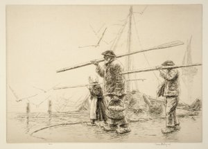 Kora reggel, Bretagne alkotó: Kerr Eby
