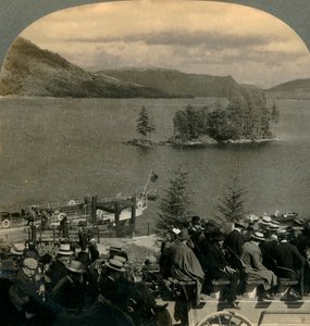 Utazás a Trossachok elbűvölő országában, Skóciában, 1902. alkotó: Keystone View Company