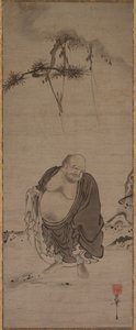 Hotei, 1300-as évek vége – 1400-as évek eleje. alkotó: Kichizan Mincho