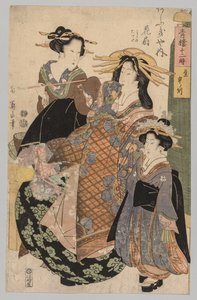 Két nő és egy lány, 1800-1829.