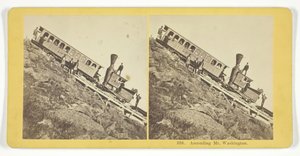 Ascending Mt. Washington, 185575. Alkotók: Kilburn Brothers, BW Kilburn.