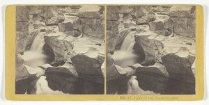 Falls of the Ammonoosuc, 185575. Alkotók: Kilburn Brothers, BW Kilburn. alkotó: Kilburn Brothers, BW Kilburn