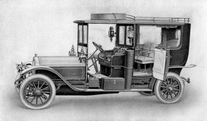Egy autó rajza, 1911-1912. alkotó: Kilmsch and Co.