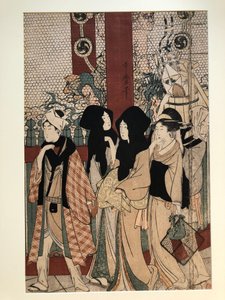 Aszakusza-templom alkotó: Kitagawa Utamaro