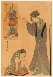 Egérfogás alkotó: Kitagawa Utamaro