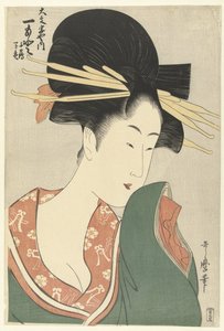 Kou r Chisane Hitomoto Ui Daimonjiyának Daimonjiya Uchihitomoto alkotó: Kitagawa Utamaro