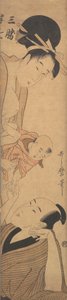 Termelési tevékenységi terv d fél hét, nem? 1800. alkotó: Kitagawa Utamaro