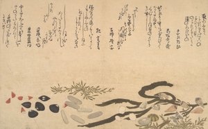 Kagylók a víz alatt, 1790. alkotó: Kitagawa Utamaro