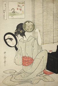 Takashima Ohisa, c. 1795 alkotó: Kitagawa Utamaro