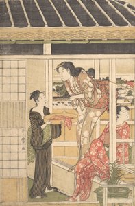 Mosónap, kb. 1788. alkotó: Kitagawa Utamaro