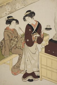 A Sakuragawa Teaház, 1777 körül