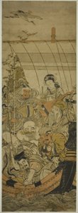 A Kincseshajó alkotó: Kitao Shigemasa