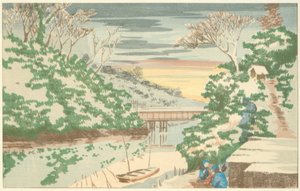 Havazás Ochanomizuban alkotó: Kiyochika Kobayashi