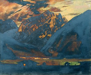 Zell am See éjszaka alkotó: Klemens Brosch