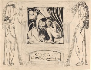 A nyár allegóriája alkotó: Koloman Moser