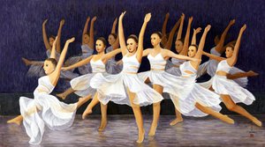 Együtt repülni, 2015 (keleti gouache rizspapíron)