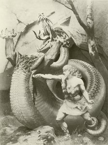 Siegfried, II. felvonás vi. jelenet (mélynyomás) alkotó: Konrad Dielitz