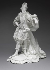 Oceanus, Frankenthal Porcelángyár, Németország, 1765 körül alkotó: Konrad Linck