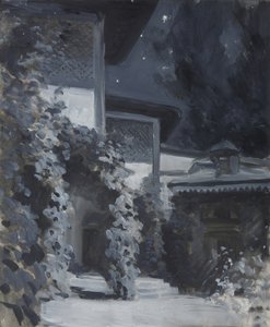 Bakhchisaray palota. Illusztráció A. Puskin A Bahçesaray szökőkút című verséhez alkotó: Konstantin Alekseevich Korovin