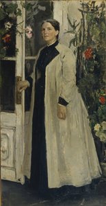 Olga Pavlovna Orlova portréja 1838-1926 alkotó: Konstantin Alekseevich Korovin