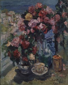 Rózsák. Gurzuf, 1916 alkotó: Konstantin Alekseevich Korovin