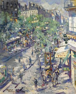 A Boulevard de Sebastopol Párizsban, 1923