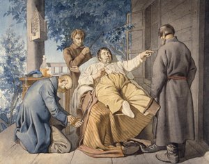 Földesúr és jobbágyai, 1853
