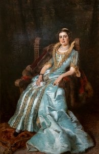 Varvara Alekseevna Morozova portréja alkotó: Konstantin E Makovskij