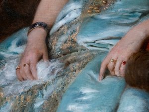 Varvara Alekseevna Morozova portréja alkotó: Konstantin E Makovskij