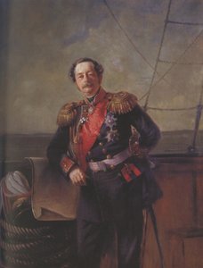 Nyikolaj Nyikolajevics Muravjov-Amurszkij gróf portréja 1809-1881, 1863
