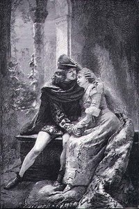 Rómeó és Júlia (metszet) alkotó: Konstantin Egorovich Makovsky