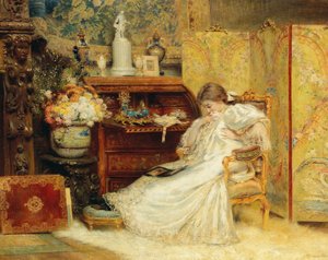 A gyengéd lény. alkotó: Konstantin Egorovich Makovsky