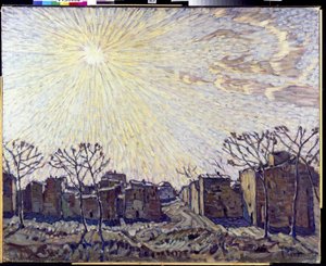 A Nap – Konsztantyin Fjodorovics Bogajevszkij (Bogajevszkij) Peinture (1872-1943). (1872-1943) Olaj, vászon 1906 Regionális Művészeti Galéria, Vologda 111x138