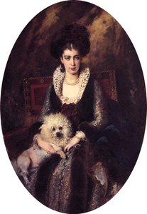 Marija Alekszejevna Makovszkaja, írta Konsztantyin Makovszkij (1839-1915)