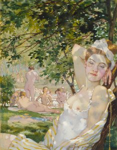 Fürdőzők a Napban, 1930