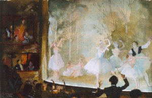 Orosz balett, Champs-Elysees: Les Sylphides, 1932