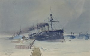 Rossia páncélos cirkáló, 1897 alkotó: Konstantin Vasilyevich Isenberg